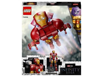 Iron man figure lego sale