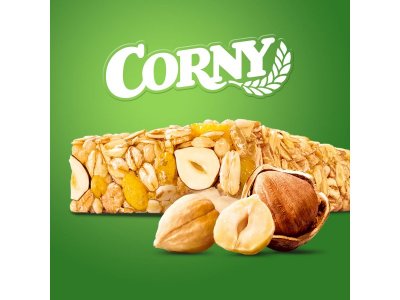 Батончик полоска злаковая Corny big с лесными орехами 50 г 1-00000129_7