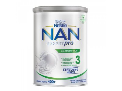 Молочко Nestle NAN 3 Кисломолочный детское 400 г 1-00042411_7