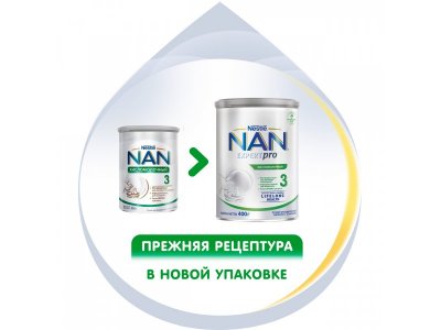 Молочко Nestle NAN 3 Кисломолочный детское 400 г 1-00042411_16