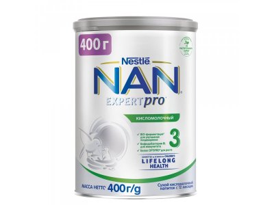 Молочко Nestle NAN 3 Кисломолочный детское 400 г 1-00042411_1