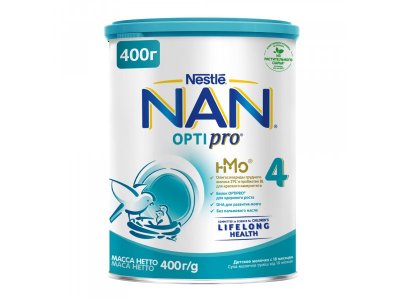 Молочко Nestle NAN 4 детское Optipro 400 г 1-00007840_1