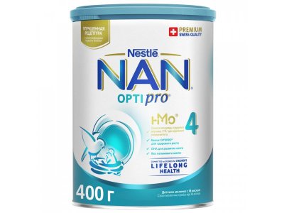 Молочко Nestle NAN 4 детское Optipro 400 г 1-00007840_2