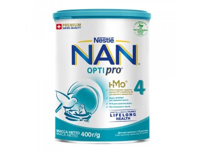 Молочко Nestle NAN 4 детское Optipro 400 г 1-00007840_7