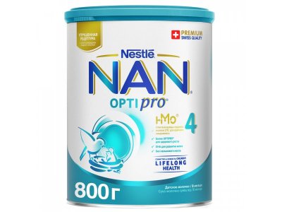 Молочко Nestle NAN 4 детское Optipro 800 г 1-00054075_1