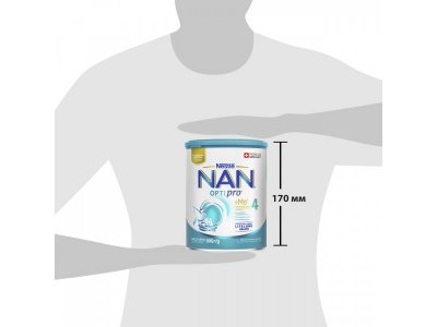 Молочко Nestle NAN 4 детское Optipro 800 г 1-00054075_8
