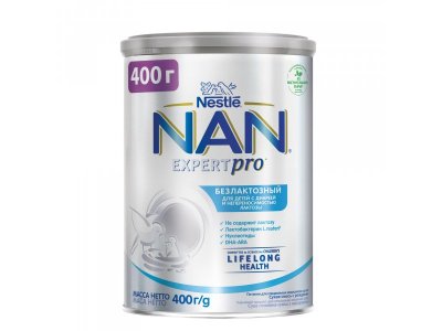 Смесь Nestle NAN безлактозная молочная 400 г 1-00001697_1