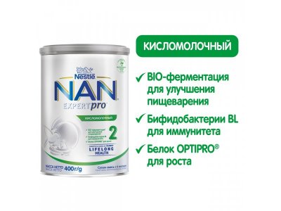 Смесь Nestle NAN 2 Кисломолочный 400 г 1-00002496_18