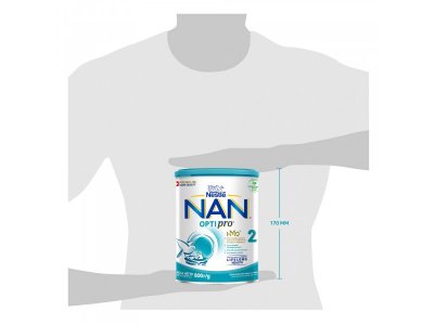 Смесь Nestle NAN 2 молочная сухая Optipro 800 г 1-00102460_10
