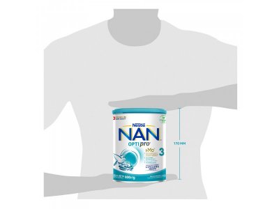 Молочко Nestle NAN 3 детское Optipro 800 г 1-00105451_7
