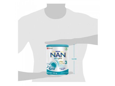 Молочко Nestle NAN 3 детское Optipro 400 г 1-00109578_6