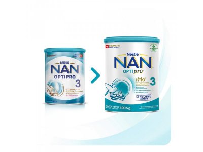 Молочко Nestle NAN 3 детское Optipro 400 г 1-00109578_15