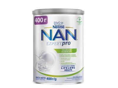 Смесь Nestle NAN молочная сухая Тройной комфорт 400 г 1-00102459_1