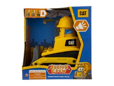 Игрушка Cat Junior Crew Бульдозер 13 см звук, смена выраж лица, фривил 1-00362443_6