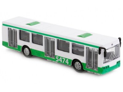 Модель Технопарк Автобус рейсовый, металл, двери, инерционный, 16,5 см 1-00362628_4