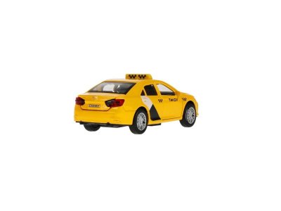 Машина Технопарк Toyota Camry такси, двери, багаж, инерц, металл, свет/звук, 12 см 1-00356195_4