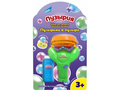 Игрушка для пускания мыльных пузырей Dream Makers Пузырьки в пузыре 1-00363044_1