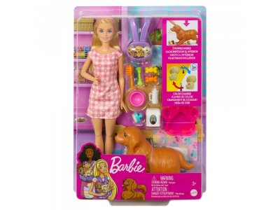 Набор игровой Barbie Новорожденные щенки 1-00363612_3