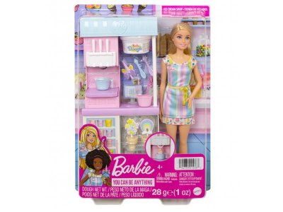 Набор игровой Barbie Магазин мороженого 1-00363620_2