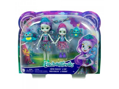 Набор игровой Enchantimals Сестрички с питомцами Пэттер и Пьера Павлина 1-00363626_5