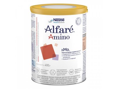 Смесь Nestle Alfare Amino HMO с рождения, 400 г 1-00363691_1