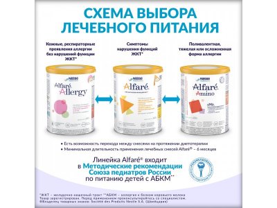 Смесь Nestle Alfare Amino HMO с рождения, 400 г 1-00363691_6