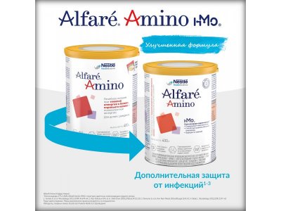 Смесь Nestle Alfare Amino HMO с рождения, 400 г 1-00363691_13