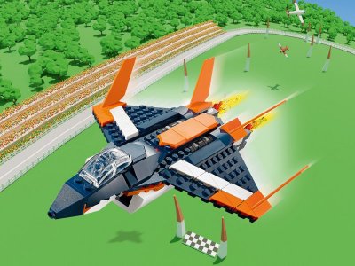 Конструктор Lego Creator Сверхзвуковой самолёт 1-00363641_4