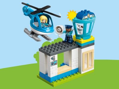 Конструктор Lego Duplo Town Полицейский участок и вертолёт 1-00363643_3