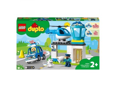 Конструктор Lego Duplo Town Полицейский участок и вертолёт 1-00363643_5