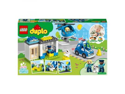 Конструктор Lego Duplo Town Полицейский участок и вертолёт 1-00363643_8