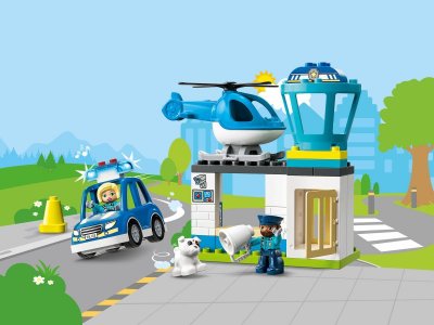 Конструктор Lego Duplo Town Полицейский участок и вертолёт 1-00363643_7