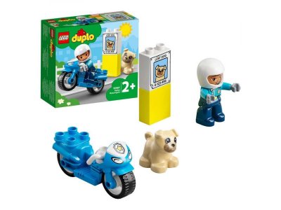 Конструктор Lego Duplo Town Полицейский мотоцикл 1-00363644_2