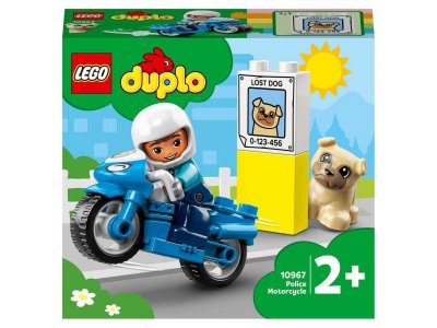 Конструктор Lego Duplo Town Полицейский мотоцикл 1-00363644_6
