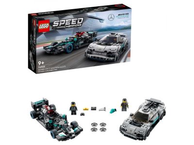 Конструктор Lego Speed Champions Mercedes-AMG F1 W12 E Performance и Mercedes-AMG Project One 1-00363662_1