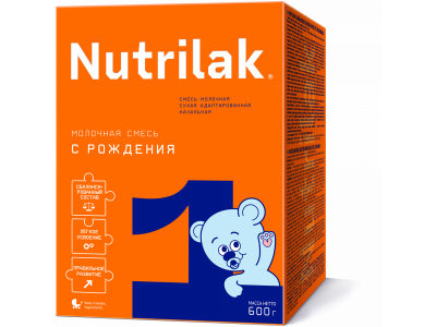 Смесь Nutrilak 1 молочная сухая 600 г 1-00266494_1