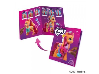 Игрушка My Little Pony Пони Фильм Радужные Волосы Санни 1-00365341_3