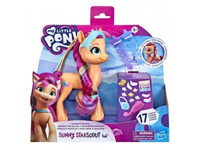 Игрушка My Little Pony Пони Фильм Радужные Волосы Санни 1-00365341_6