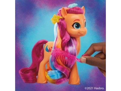 Игрушка My Little Pony Пони Фильм Радужные Волосы Санни 1-00365341_14