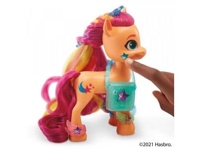 Игрушка My Little Pony Пони Фильм Радужные Волосы Санни 1-00365341_15