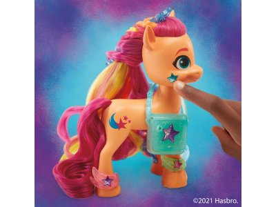 Игрушка My Little Pony Пони Фильм Радужные Волосы Санни 1-00365341_16