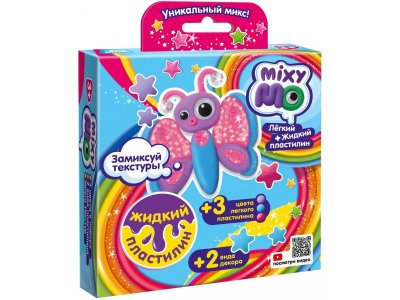 Набор легкого пластилина Лепи легко MixyMo Бабочка 1-00365744_1