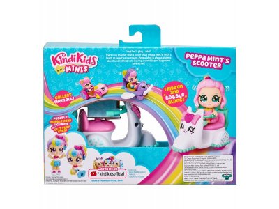Набор игровой Kindi Kids Мини-кукла Пеппа Минт со скутером 1-00366189_5