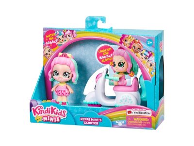 Набор игровой Kindi Kids Мини-кукла Пеппа Минт со скутером 1-00366189_7