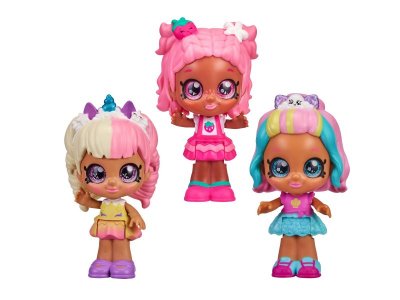 Набор игровой Kindi Kids 3 мини-куклы 1-00366191_1