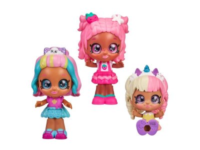 Набор игровой Kindi Kids 3 мини-куклы 1-00366191_2