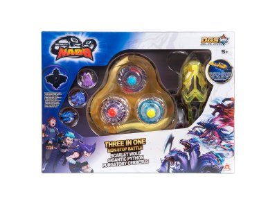 Набор игровой Infinity Nado 3-в-1 Python&Cerberus&Wolf 1-00366229_1