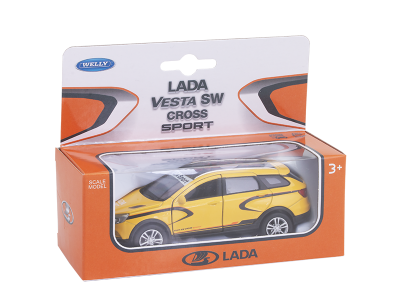 Модель машины Welly Lada Vesta SW Cross sport 1:34-39 1-00366682_2