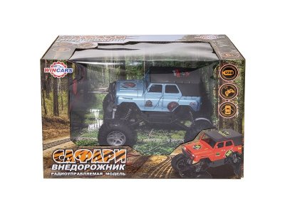 Игрушка Wincars Внедорожник с большими колёсами р/у, USB-зарядка 1-00366692_4