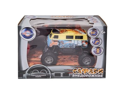 Игрушка Wincars Минивэн с большими колёсами р/у, USB-зарядка 1-00366693_6